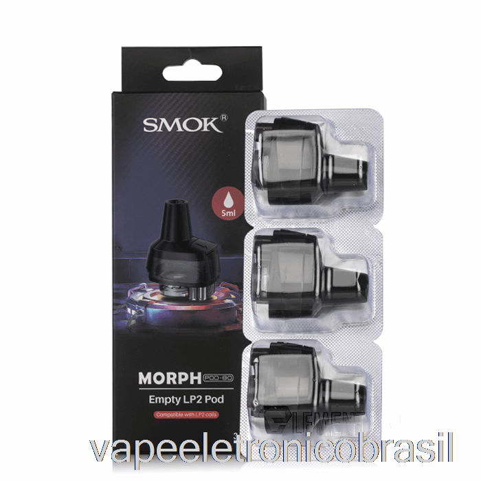 Vape Vaporesso Smok Morph Pod-80 Pods De Substituição [lp2] 5ml Morph-80 Pods